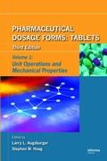 Cover: Pharmaceutical Dosage Forms - Tablets - CRC Press