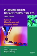 Cover: Pharmaceutical Dosage Forms - Tablets - CRC Press
