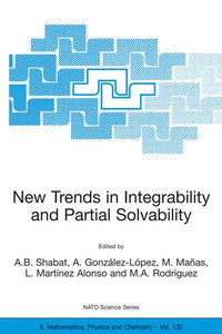 Enlarge image Cover: New Trends in Integrability and Partial Solvability - Springer