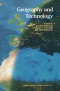 Cover: Geography and Technology - Springer