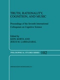 Cover: Truth, Rationality, Cognition, and Music - Springer