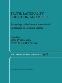 Enlarge image Cover: Truth, Rationality, Cognition, and Music - Springer