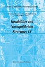 Cover: Instabilities and Nonequilibrium Structures IX - Springer