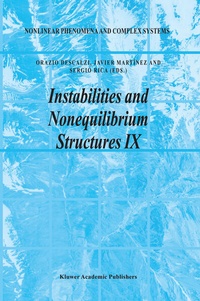 Enlarge image Cover: Instabilities and Nonequilibrium Structures IX - Springer