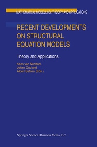 Enlarge image Cover: Recent Developments on Structural Equation Models - Springer