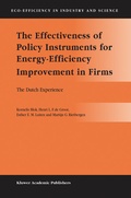 Cover: The Effectiveness of Policy Instruments for Energy-Efficiency Improvement in Firms - Springer