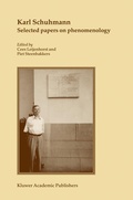 Cover: Karl Schuhmann, Selected papers on phenomenology - Springer