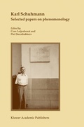 Cover: Karl Schuhmann, Selected papers on phenomenology - Springer