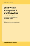 Cover: Solid Waste Management and Recycling - Springer
