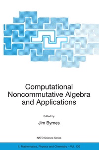 Abbildung von: Computational Noncommutative Algebra and Applications - Springer