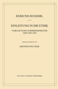 Cover: Einleitung in die Ethik - Springer