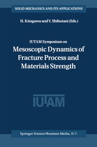 Abbildung von: IUTAM Symposium on Mesoscopic Dynamics of Fracture Process and Materials Strength - Springer