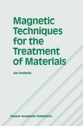 Cover: Magnetic Techniques for the Treatment of Materials - Springer