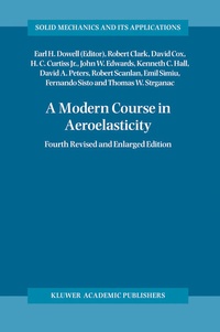 Enlarge image Cover: A Modern Course in Aeroelasticity - Springer