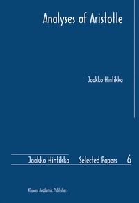 Enlarge image Cover: Analyses of Aristotle - Springer