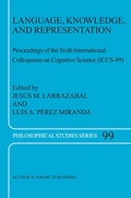 Cover: Language, Knowledge, and Representation - Springer