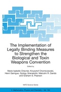 Cover: The Implementation of Legally Binding Measures to Strengthen the Biological and Toxin Weapons Convention - Springer