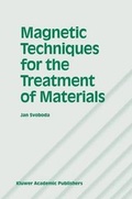 Cover: Magnetic Techniques for the Treatmemt of Materials - Springer
