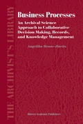 Cover: Business Processes - Springer