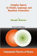Bild: Complex Spaces in Finsler, Lagrange and Hamilton Geometries - Springer