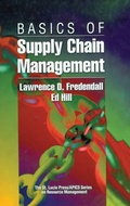 Cover: Basics of Supply Chain Management - CRC Press