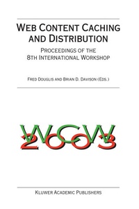 Enlarge image Cover: Web Content Caching and Distribution - Springer