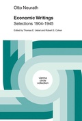 Cover: Economic Writings - Springer