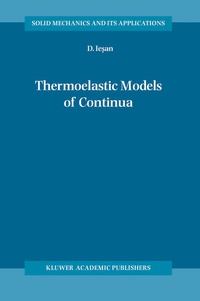 Enlarge image Cover: Thermoelastic Models of Continua - Springer