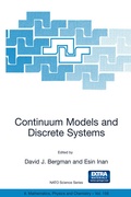 Cover: Continuum Models and Discrete Systems - Springer