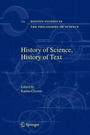 Cover: History of Science, History of Text - Springer