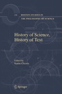 Cover: History of Science, History of Text - Springer