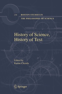 Abbildung von: History of Science, History of Text - Springer