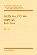 Cover: Speech Acoustics and Phonetics - Springer