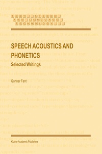 Abbildung von: Speech Acoustics and Phonetics - Springer