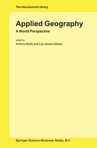 Enlarge image Cover: Applied Geography - Springer