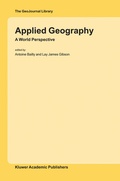 Cover: Applied Geography - Springer