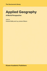 Enlarge image Cover: Applied Geography - Springer