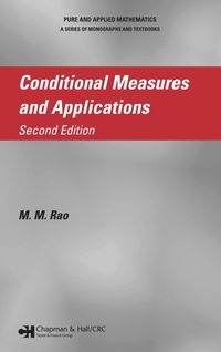 Enlarge image Cover: Conditional Measures and Applications - Chapman & Hall/CRC