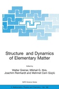 Cover: Structure and Dynamics of Elementary Matter - Springer