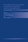 Cover: Proceedings of the International Conference on Stochastic Analysis and Applications - Springer