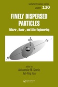Cover: Finely Dispersed Particles - CRC Press