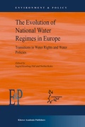 Cover: The Evolution of National Water Regimes in Europe - Springer
