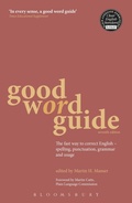 Cover: Good Word Guide - A & C Black Academic and Professional