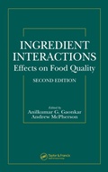 Cover: Ingredient Interactions - CRC Press