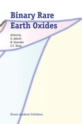 Cover: Binary Rare Earth Oxides - Springer