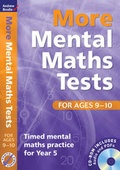 Cover: More Mental Maths Tests for Ages 9-10 - Andrew Brodie Publications