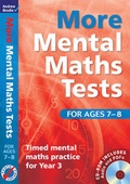 Cover: More Mental Maths Tests for ages 7-8 - Andrew Brodie Publications