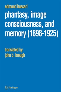 Enlarge image Cover: Phantasy, Image Consciousness, and Memory (1898-1925) - Springer