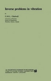 Enlarge image Cover: Inverse Problems in Vibration - Kluwer Academic Publishers