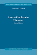 Cover: Inverse Problems in Vibration - Springer